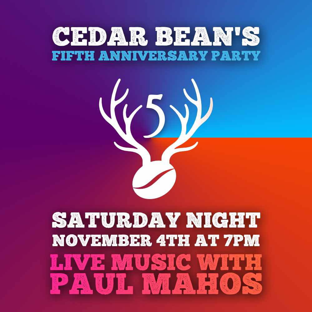 Home Cedar Bean's Coffee Joint